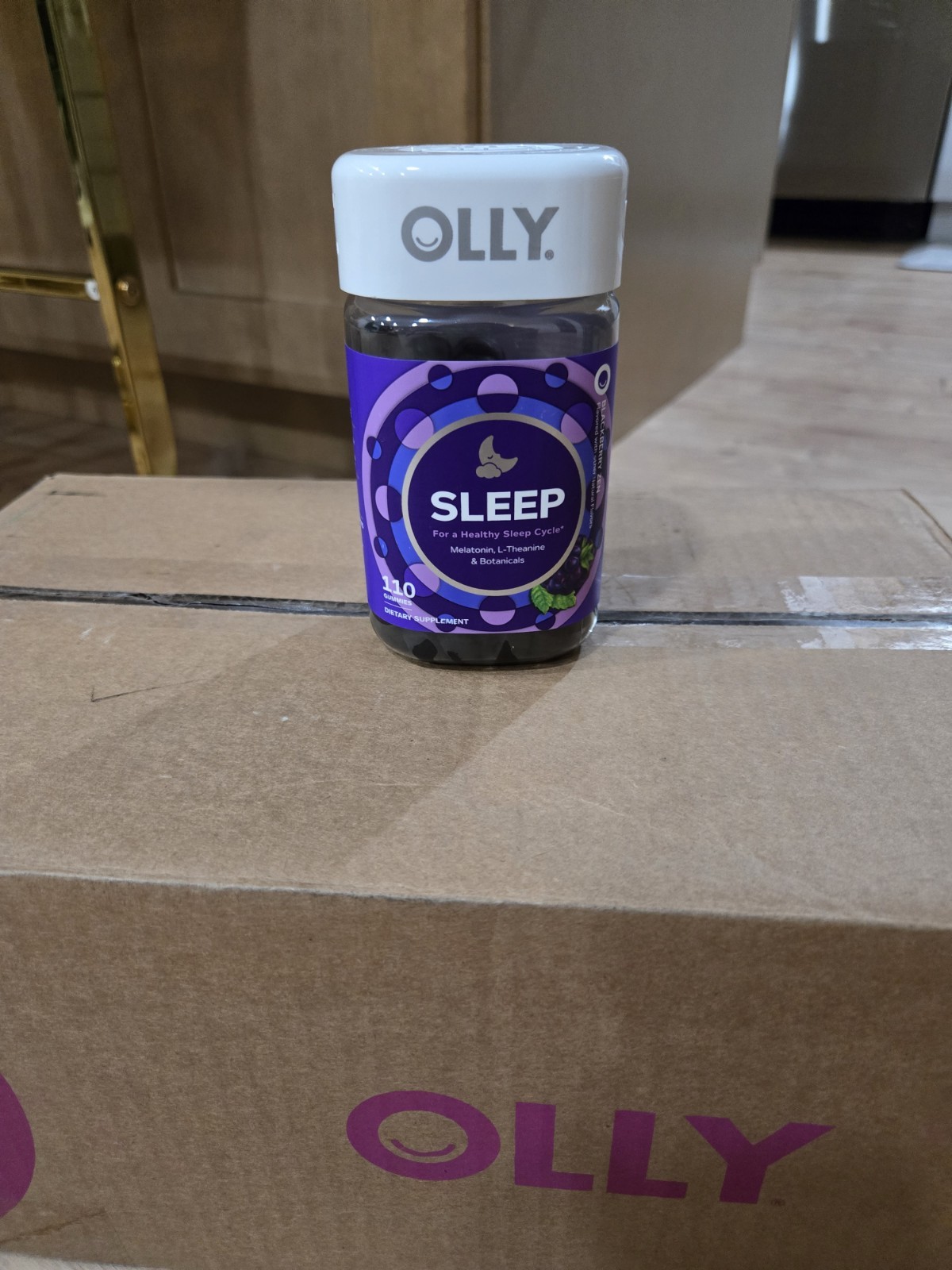 15 Pk OLLY Sleep Gummies, Melatonin, L-Theanine, 110 Expiration 09/2026