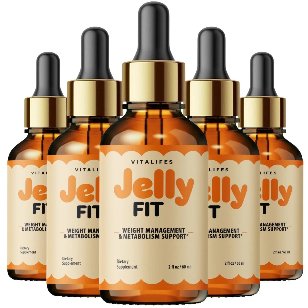 (5 Pack) Jelly Fit Drops Advanced Health & Fitness Formula JellyFit 150 Servings