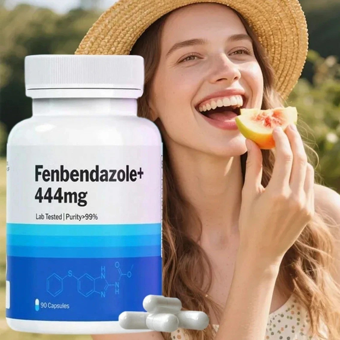Advanced Dietary Supplement 444mg 90 Capsules Non-GMO