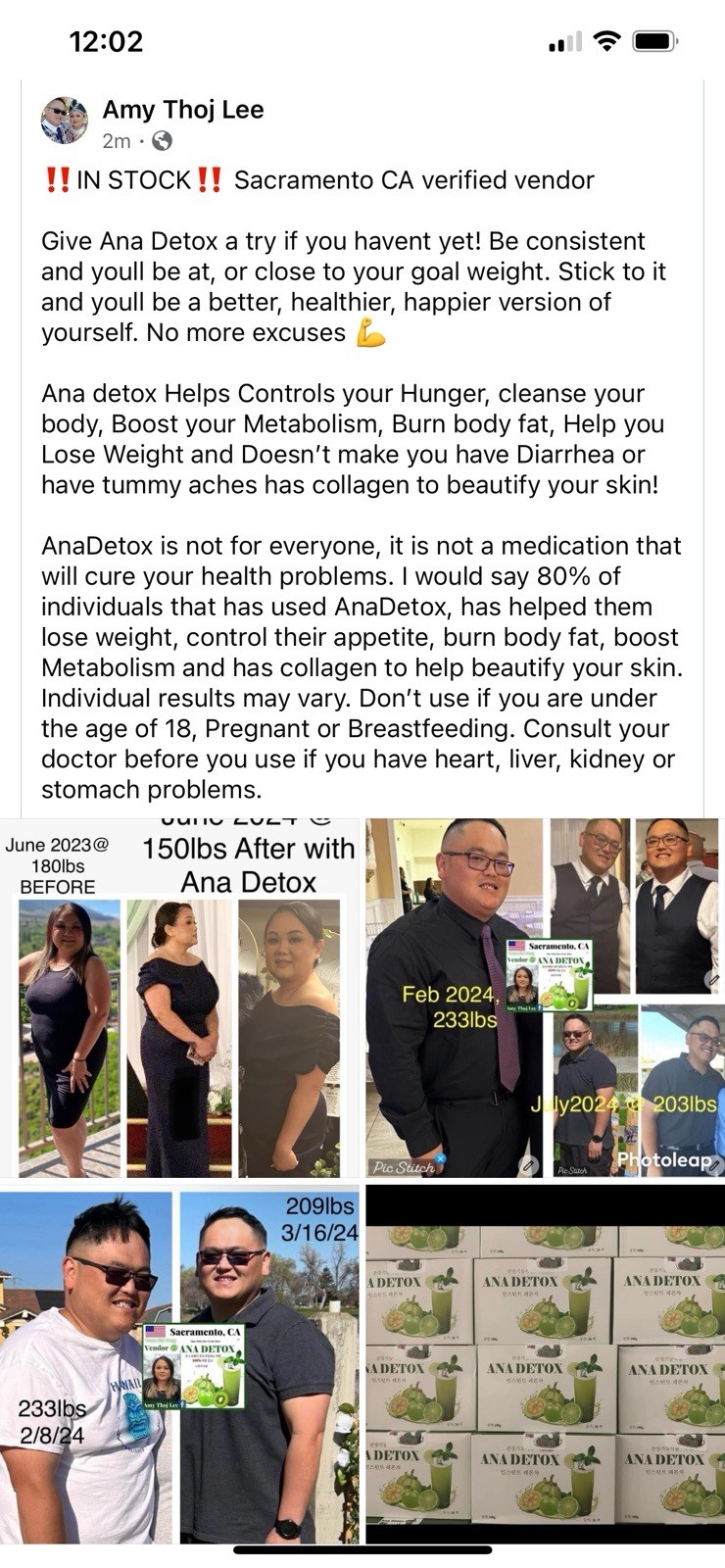 3 Fat Burner Ana Detox