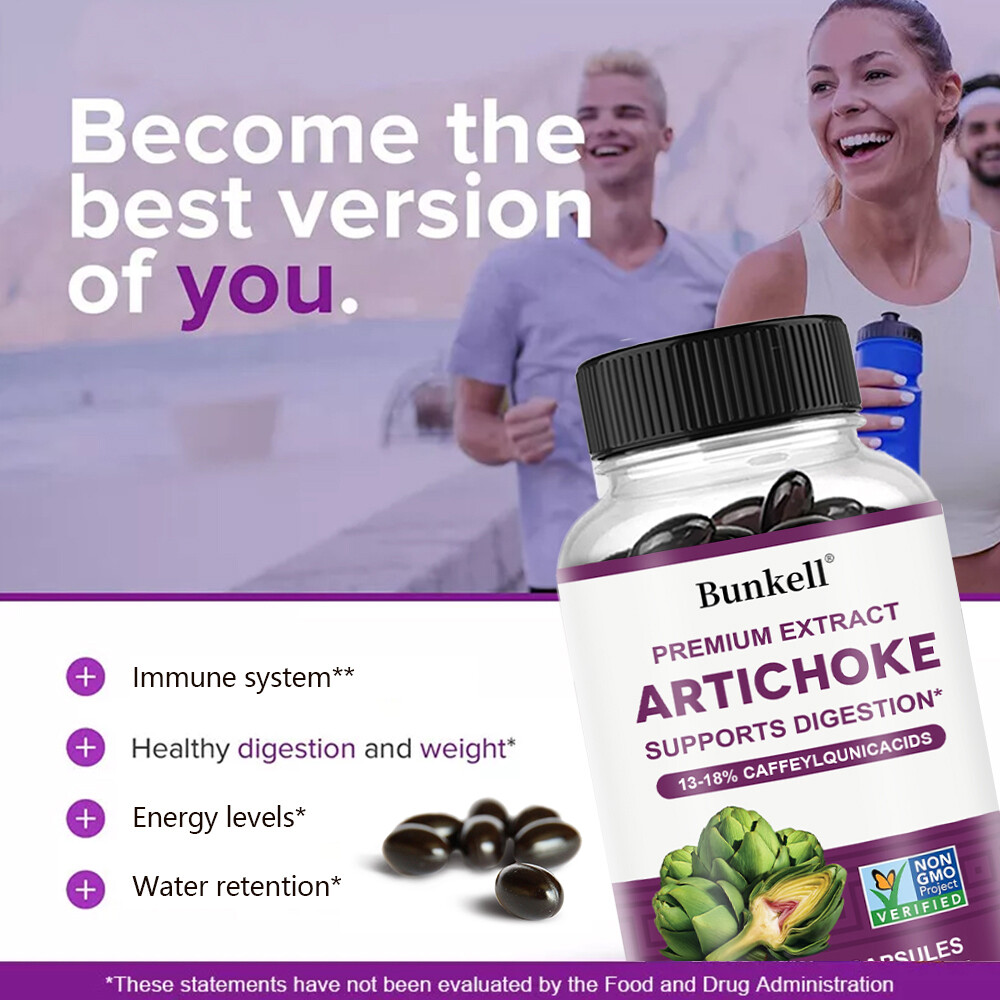 Liver Cleansing Detox Milk Thistle Extracts Silymarin, Artichoke