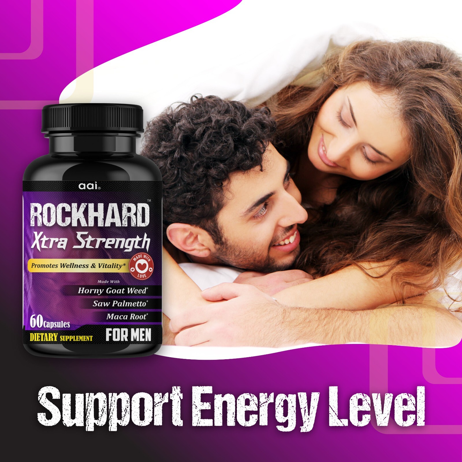 Ultimate Male Performance Booster, Performance Strength Energy Pill for Men- 60C