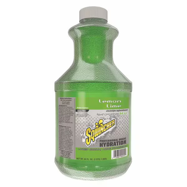 Sqwincher Sports Drink Liquid Concentrate 64 oz., Lemon-Lime 159030328 Sqwincher
