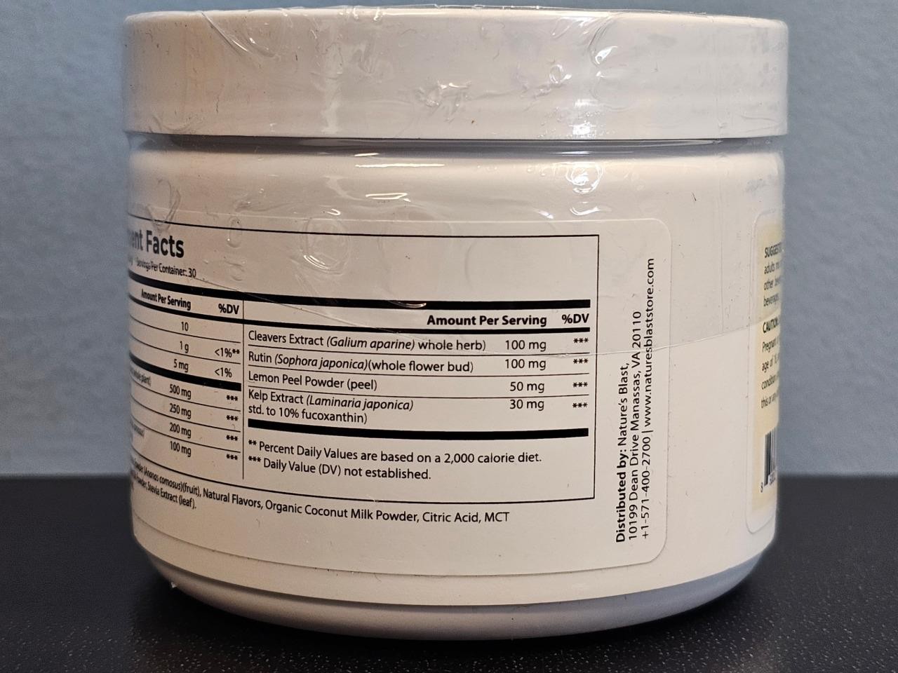 Nature’s Blast Lymph Go Tropical Flavor 4.05 oz – New / Sealed! Exp 4/2027