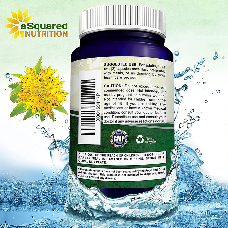 Rhodiola Rosea Stress Support & Boosts Energy | 1000mg 120 Capsules