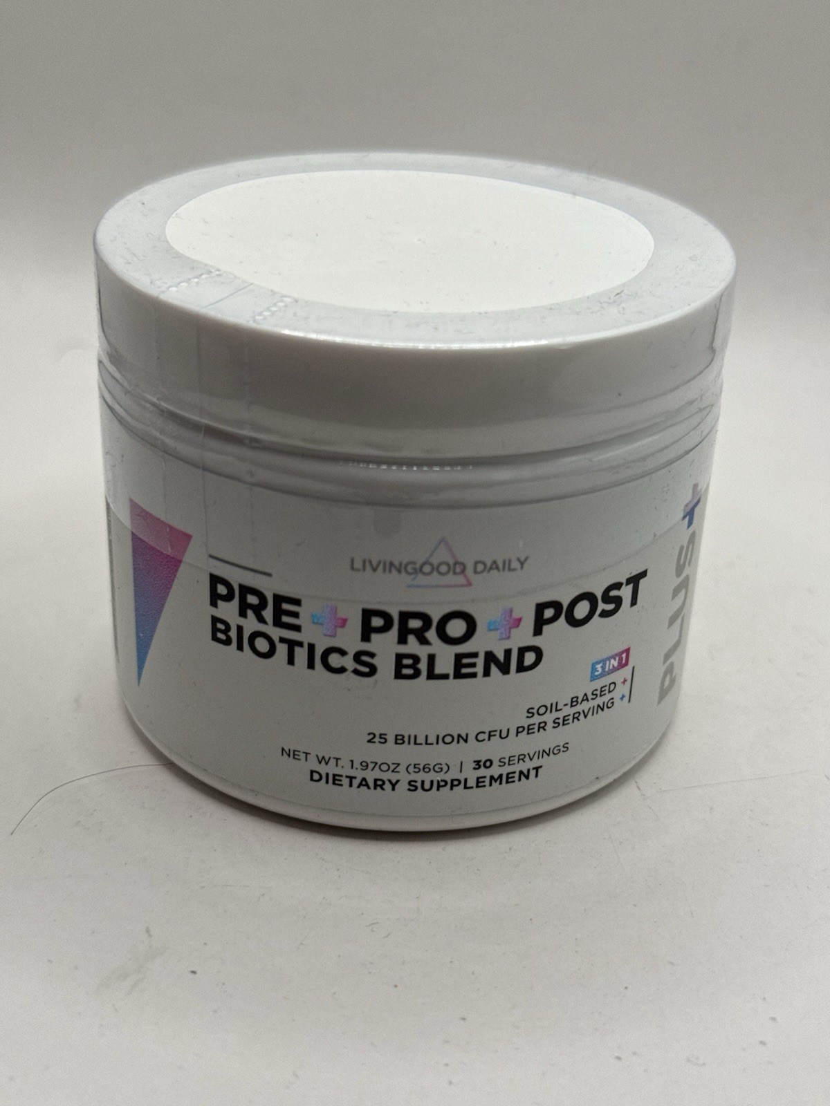Livingood Daily Pre Pro Post Biotics Blend Powder – Probiotics for Women & Me…