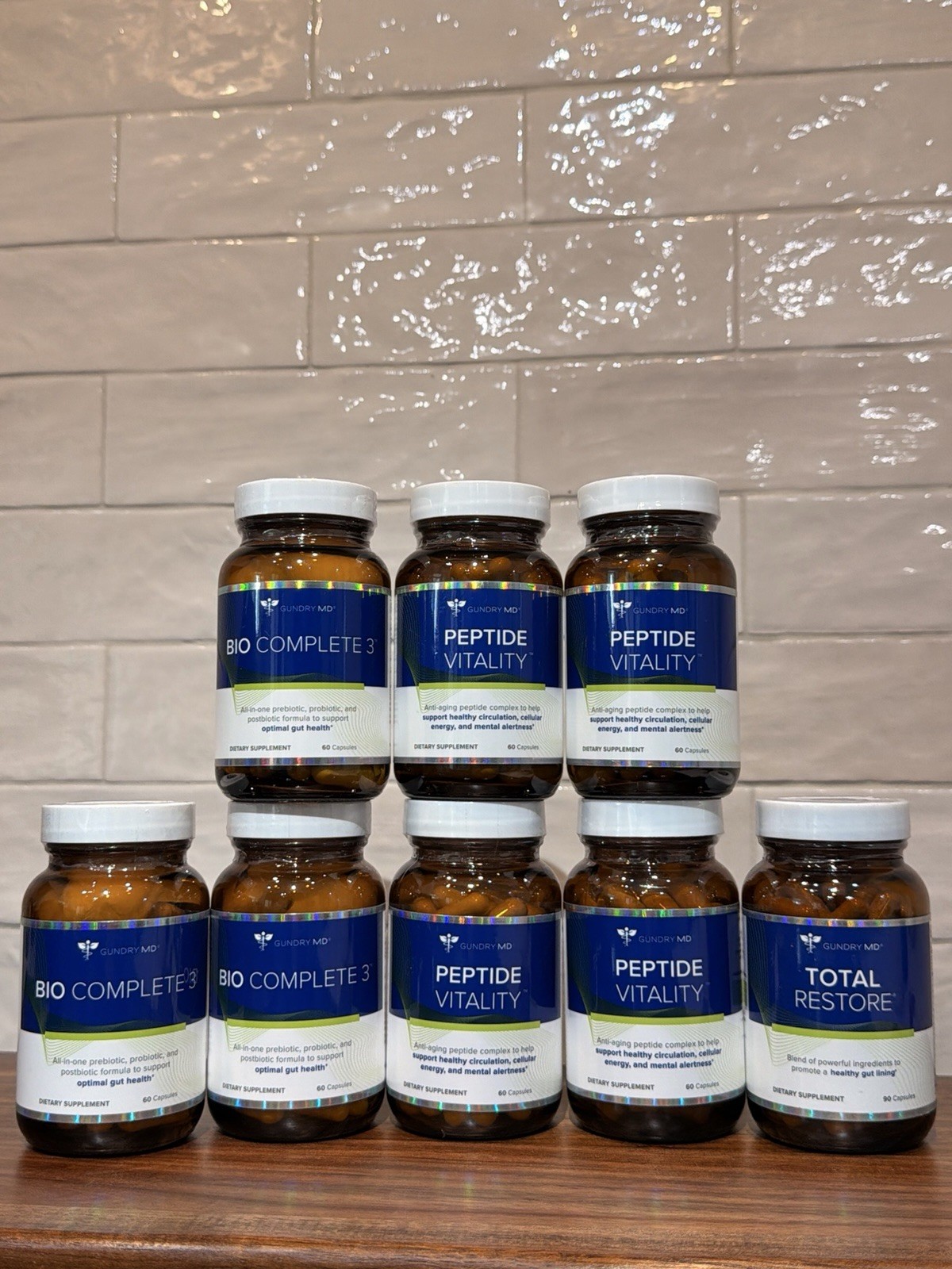 8 TOTAL Gundry MD Supplements. Read Description