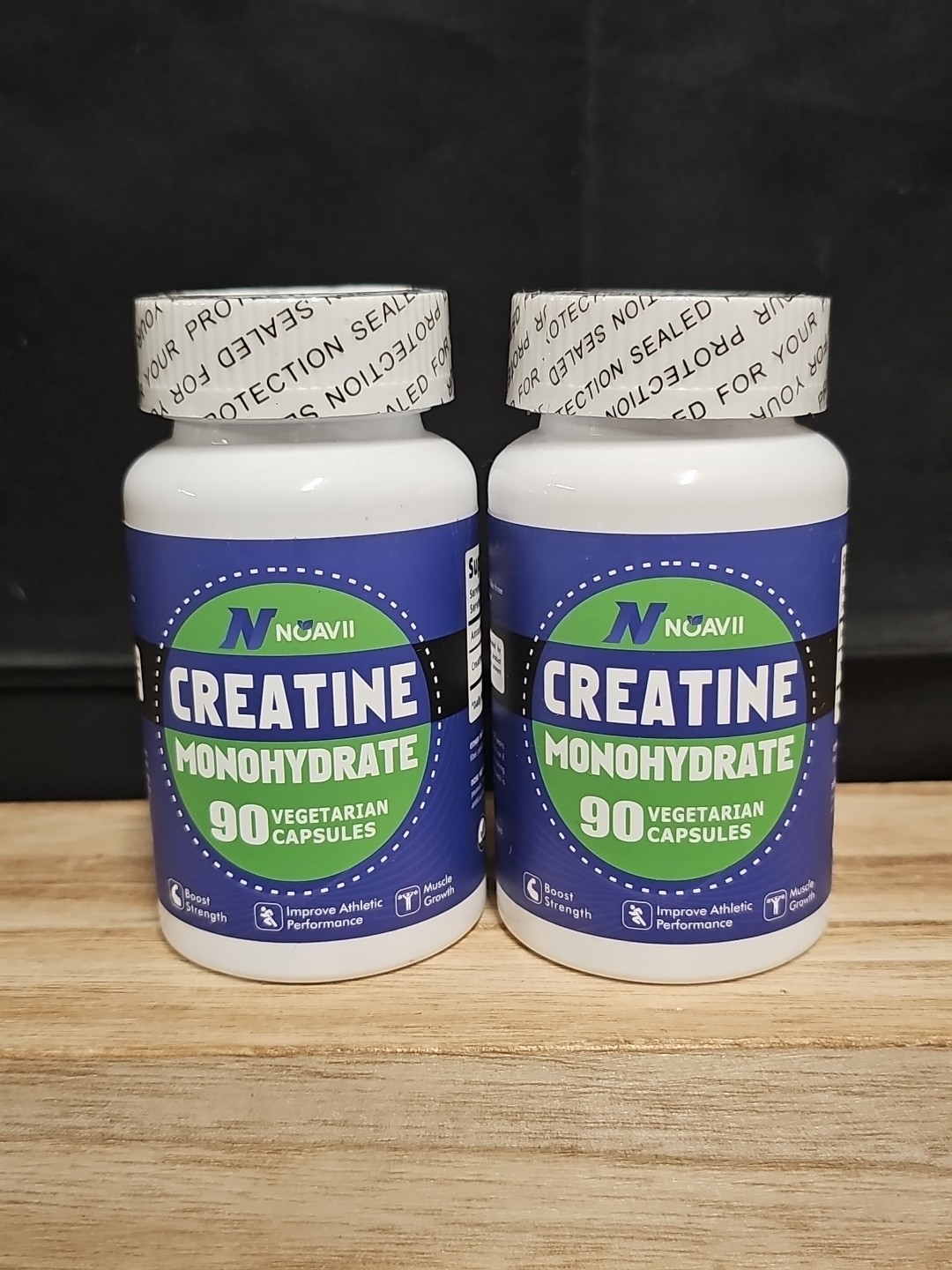 2 – NoavII Creatine Monohydrate Muscle Gain 180 Capsules Exp. 07/2026