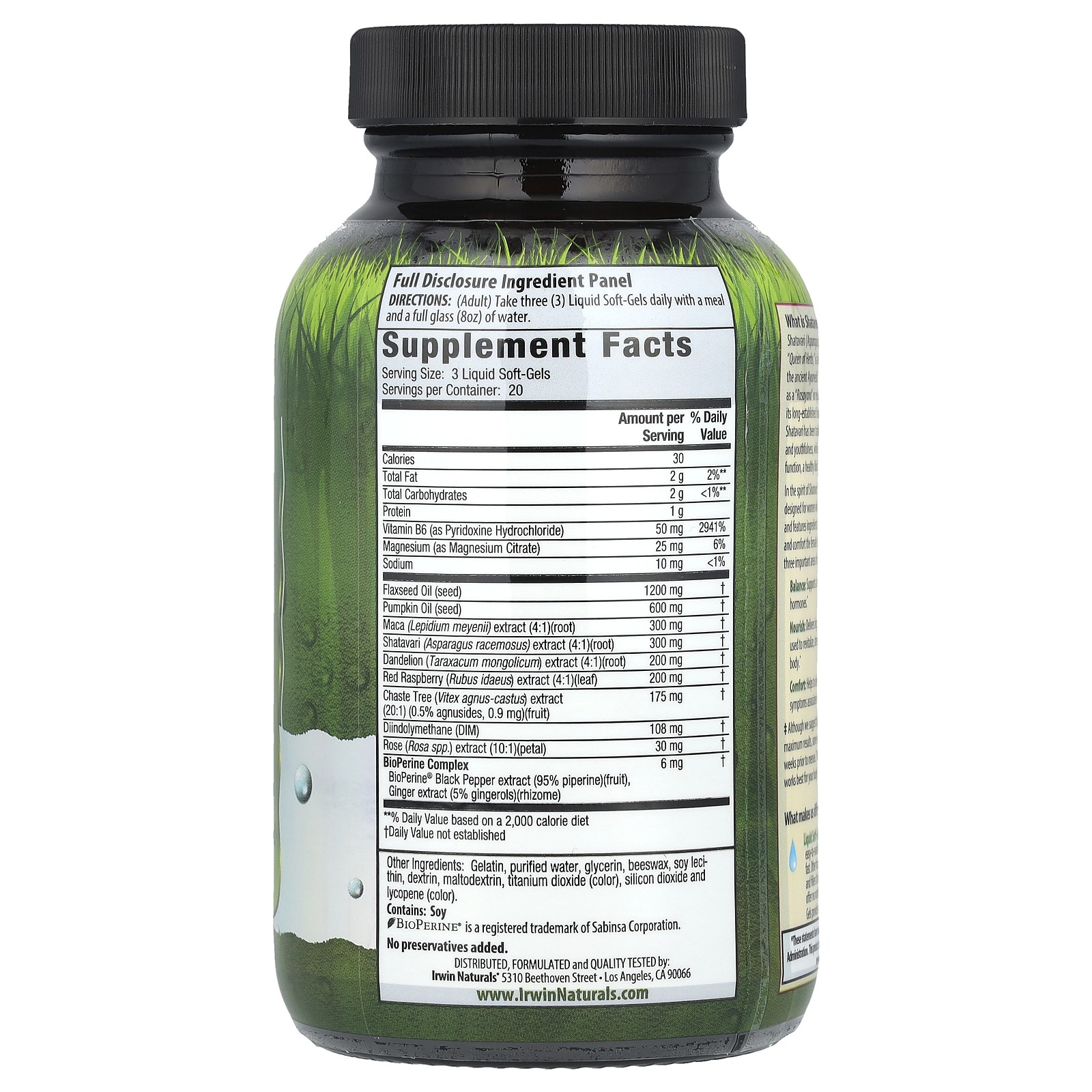 Shatavari-Rose Mind & Body, For Women , 60 Liquid Soft-Gels