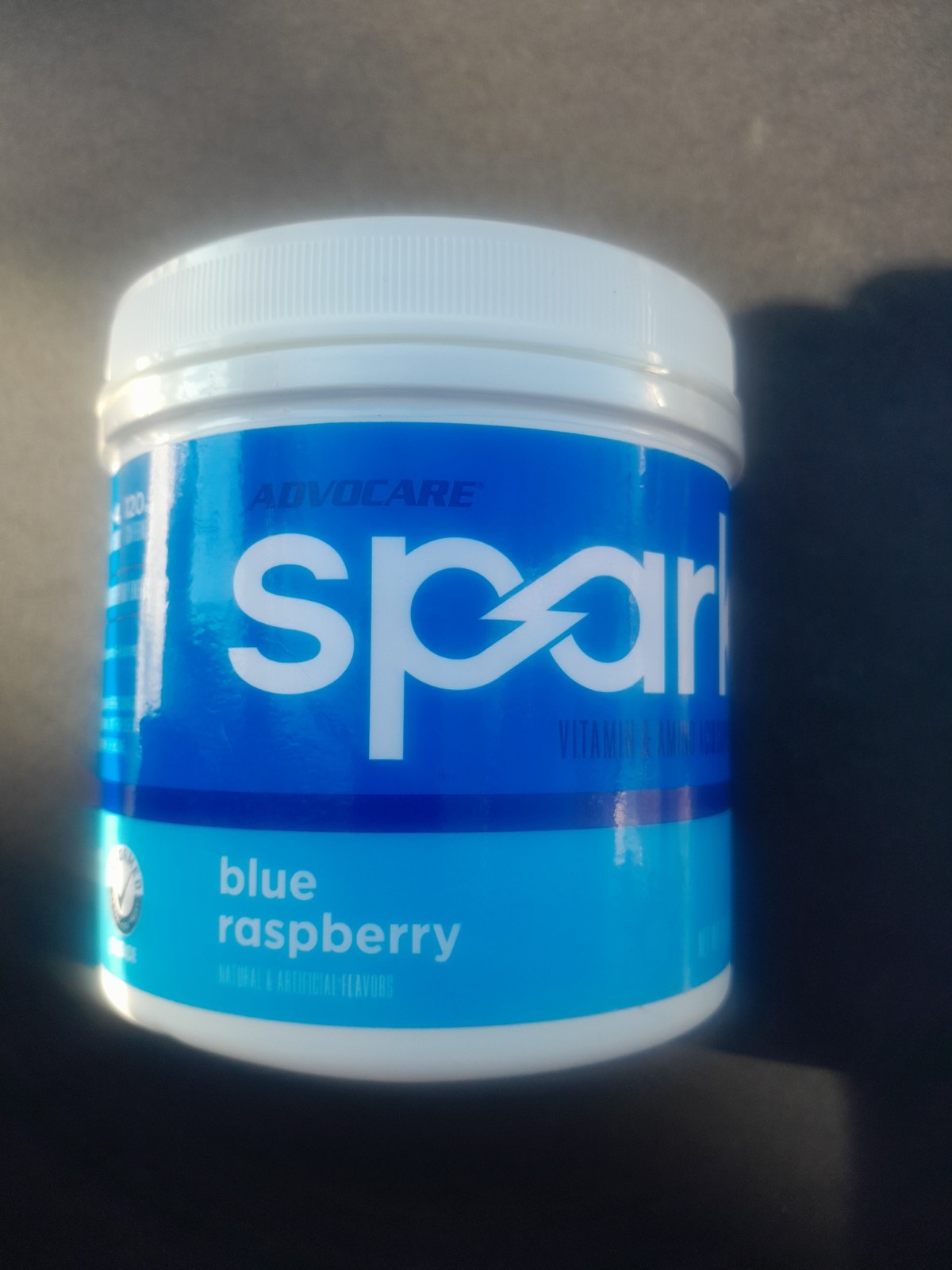 Advocare Spark VITAMIN & AMINO Blue Raspberry 42 Servings 10.5 OZ Best BY 6/2027