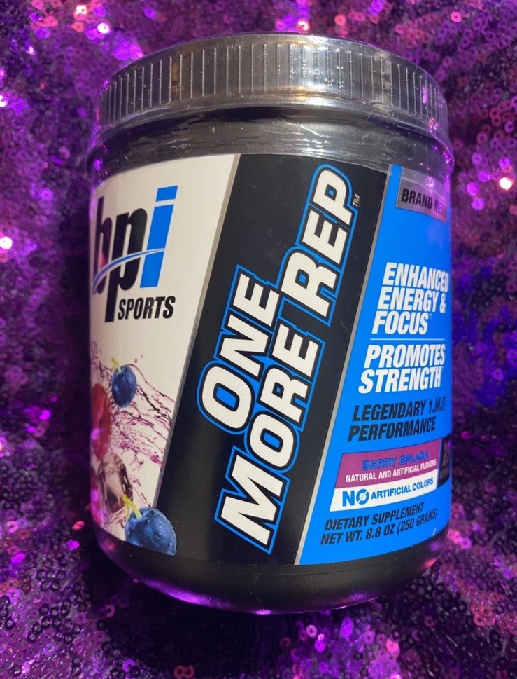 2-Pack BPI Sports ONE MORE REP Berry Splash Legendary 1.M.R Perform – 25 Serving