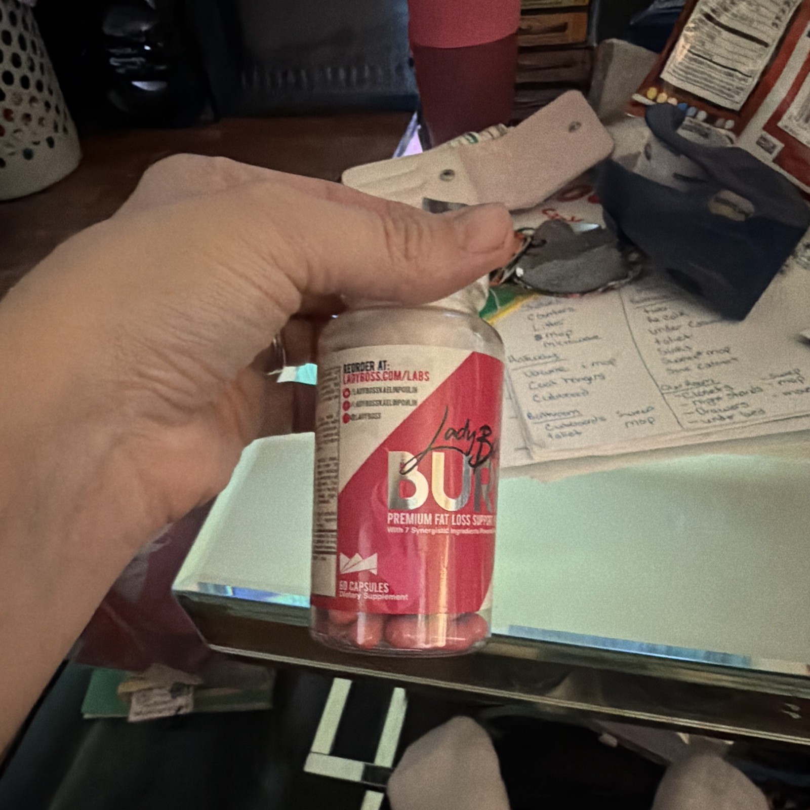 LadyBoss BURN Premium Weight Loss Support Supplement 60 Capsules Made in USA