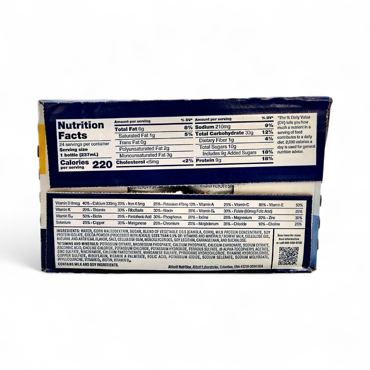 Ensure Original Nutrition Shake, Milk Chocolate, 8 fl oz – 24 Pack