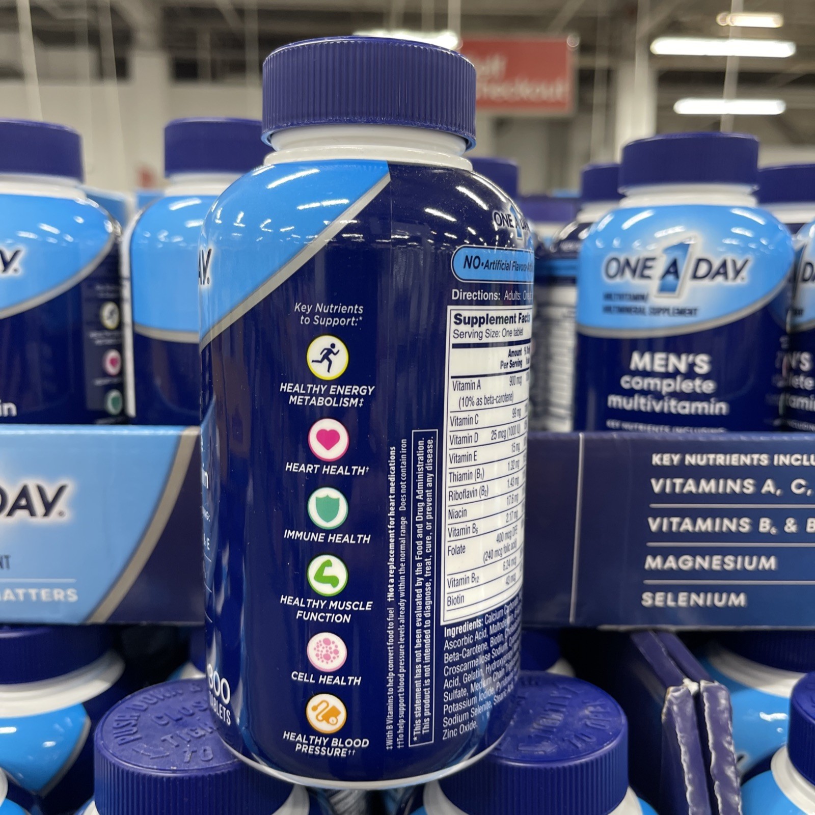 One A Day Men’s Complete Multivitamin Tablets – 300 tablets ( fresh&new)