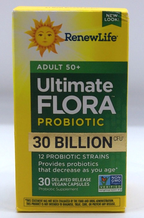 Ultimate Flora Probiotic Adult 50+, 30 Capsules, Exp. 9/2026