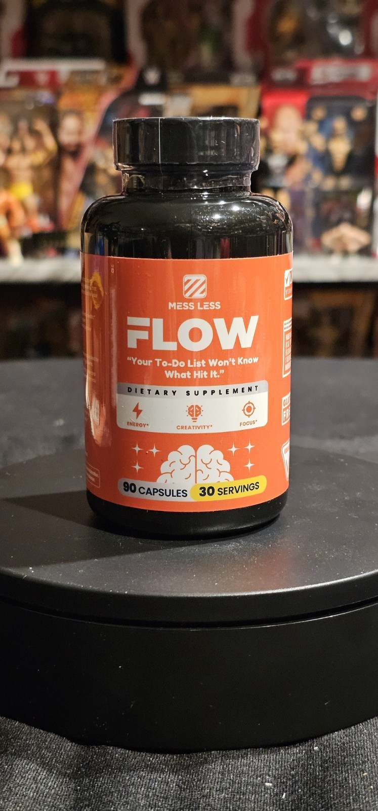 MESS LESS FLOW – Nootropic Brain Supplement for Focus Memory Creativity&Mental