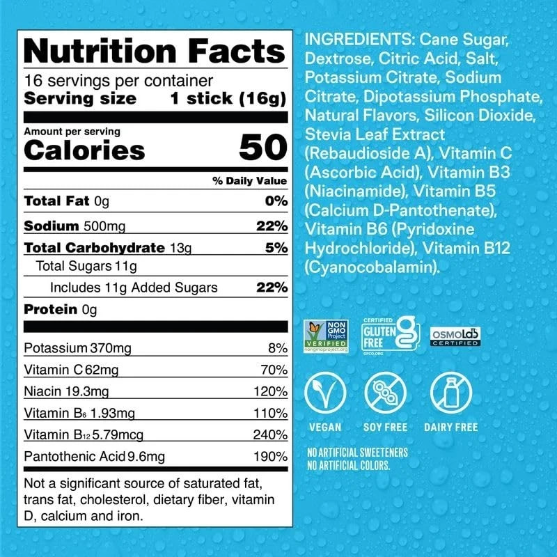 Liquid I.V. Hydration Multiplier – Orange Vanilla Dream – Hydration Powder Packe