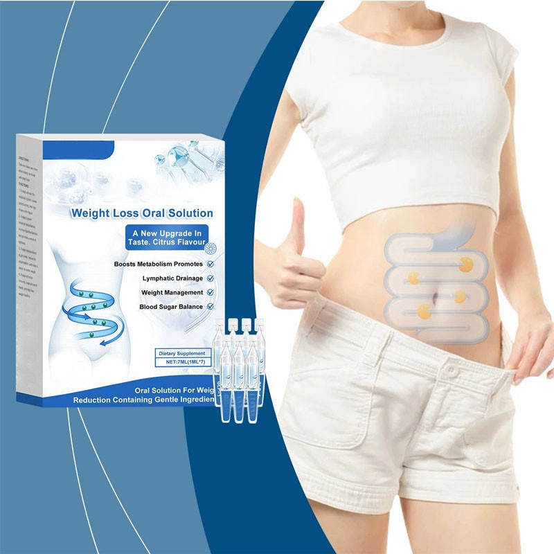 7~35PCS Weight Loss Oral Drops for Intestinal Slimming Boosting Metabolism US