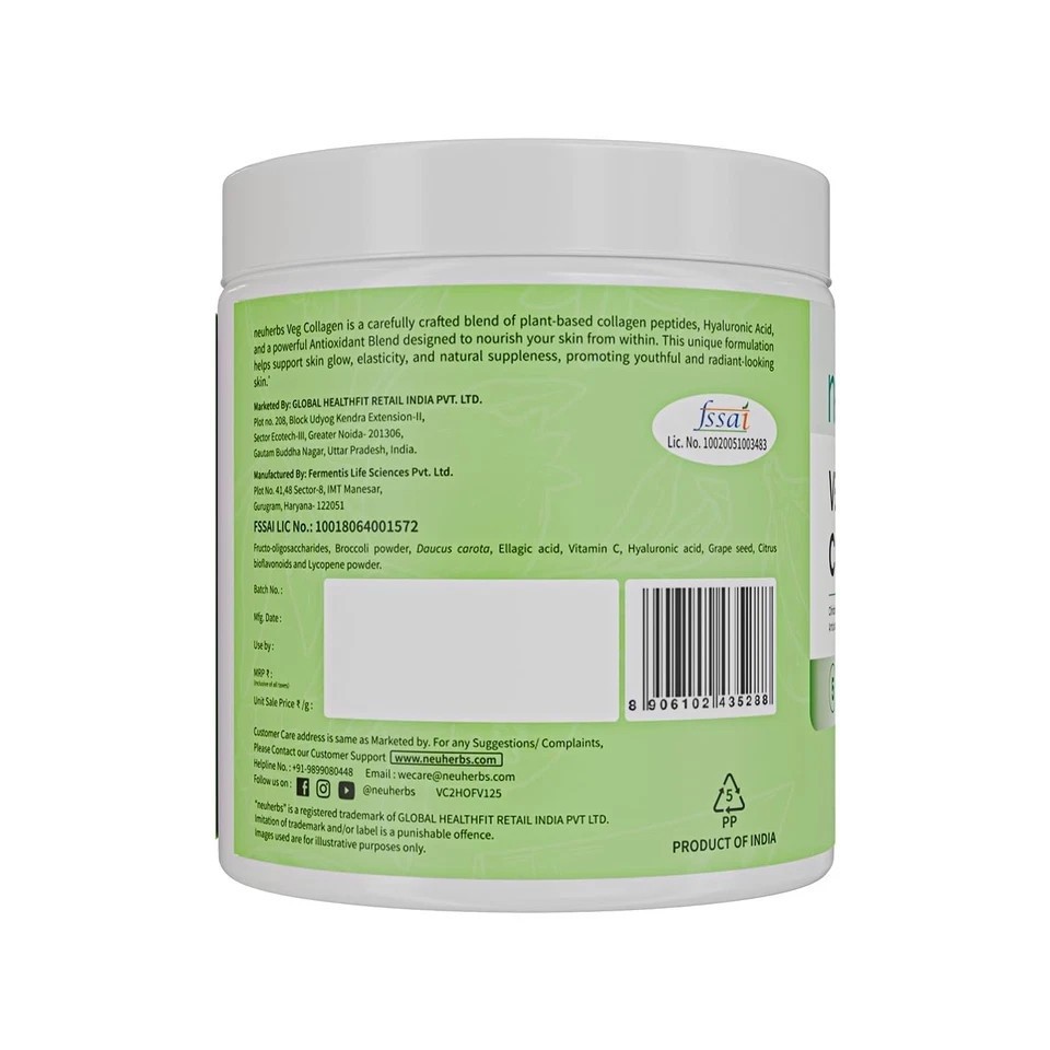 Collagen Supplement Powder With Hyaluronic Acid & Vitamin C For Glowing skin u83