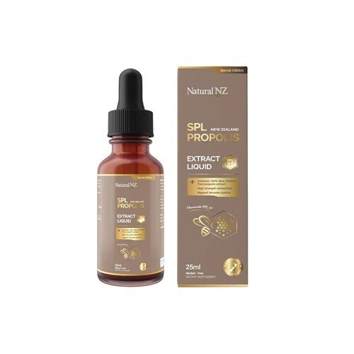 Natural NZ SPL NEW ZEALAND Propolis PFL 22 Extract Liquid (Alcohol-Free) 25ml