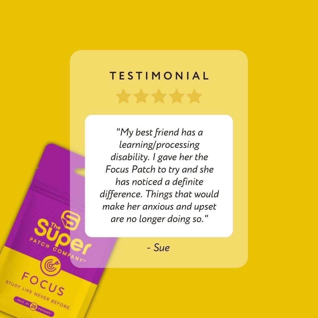 The Super Patch Company- 5Day Trial Pack of FOCUS 5SINGLE PATCHES