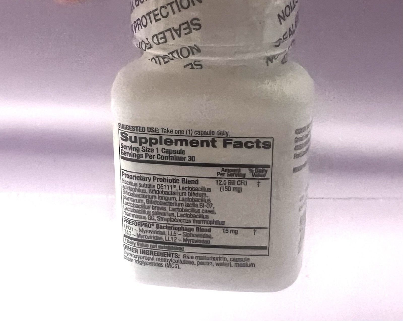 ProbioticXL Probiotic Immune & Digestive Support Shelf Stable 30 Capsules