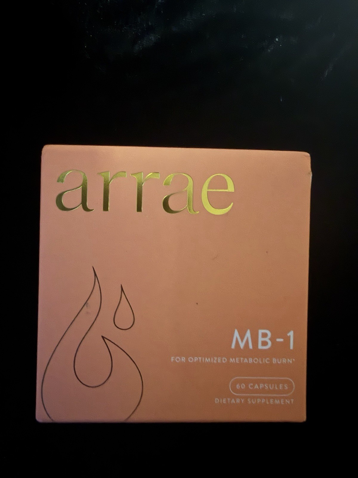 ARRAE MB-1 Metabolic Burn Capsules Vegan Gluten-Free Tree Nut-Free 60 Ct (new)