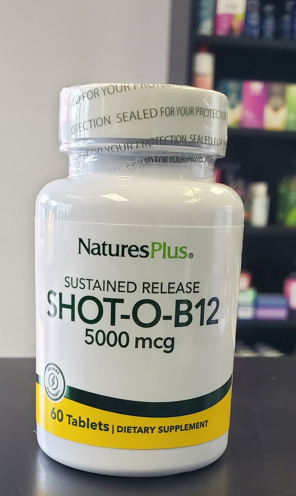 Shot-O-B12 5000 mcg Tablet Sustained Release – 60 count