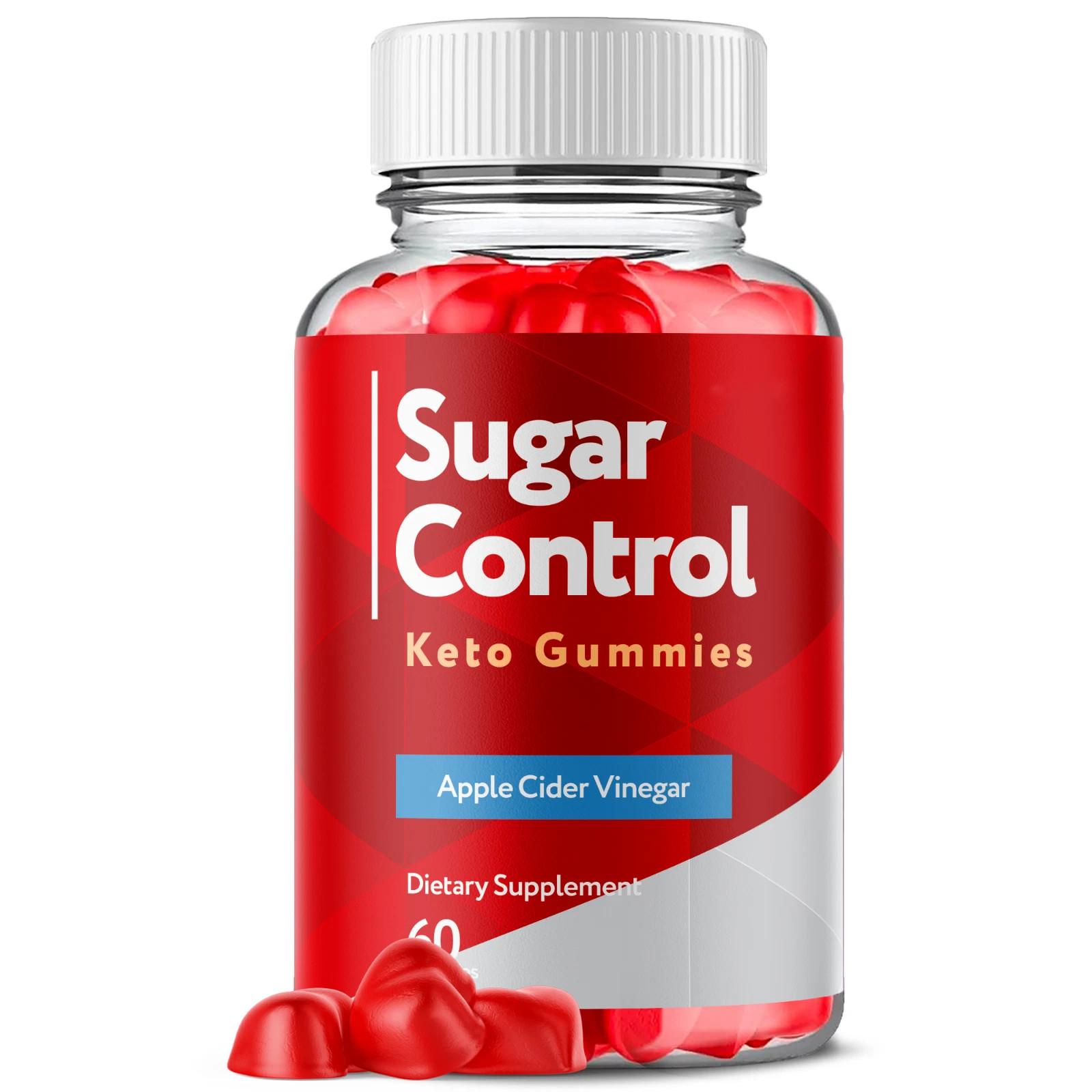 (3 Pack) Sugar Control Keto ACV Gummy Vitamins 1000MG SugarControl Vitamin 180
