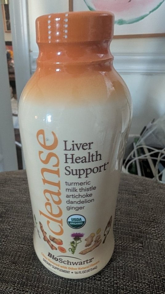 BioSchwartz Organic Liver Cleanse Liver Health Support Citrus 16 oz – 10/2027