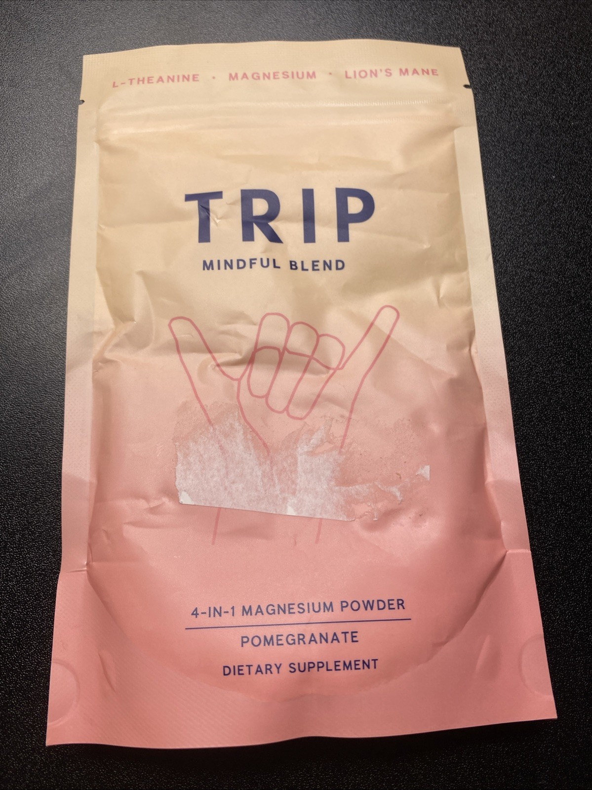Trip Mindful Magnesium Powder Calming Pack 30 Servings Blend 4-in-1 EXP 02/2027