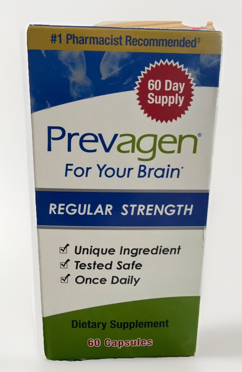 PREVAGEN REGULAR STRENGTH 60 CAPSULES DIETARY SUPPLEMENT FACTORY SEALED