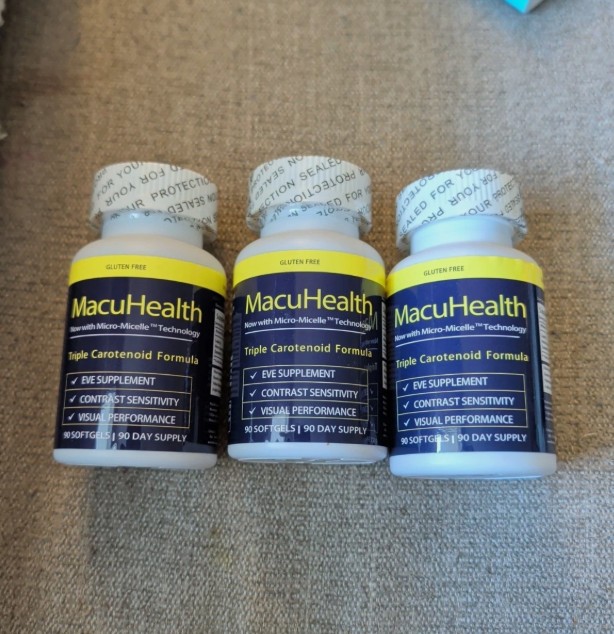 1-3x M’acuhealth E’ye Wellness Formula with Advanced Triple Carotenoid Blend-US