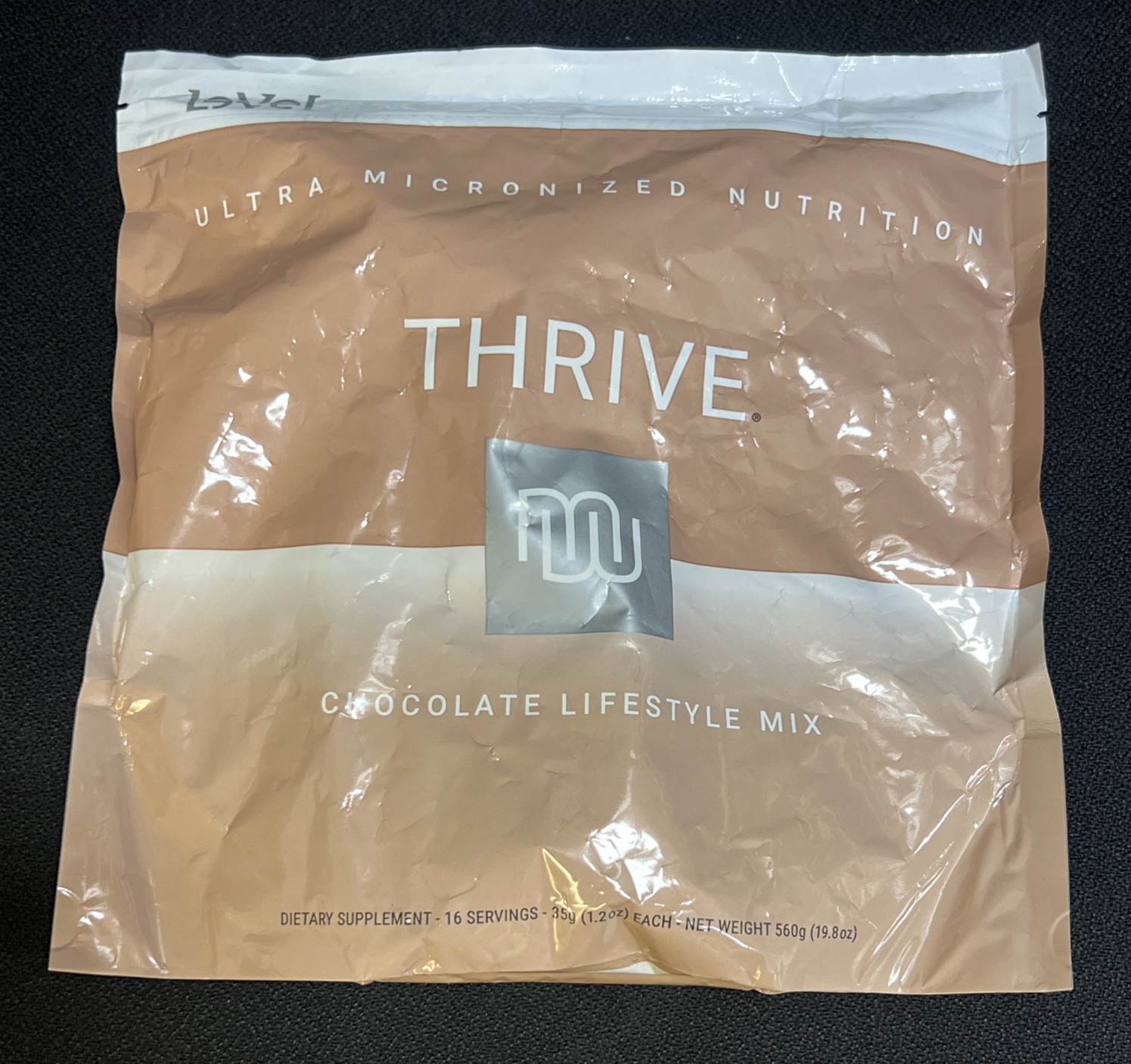Chocolate Lifestyle Shakes Thrive Le-vel 16 Packets