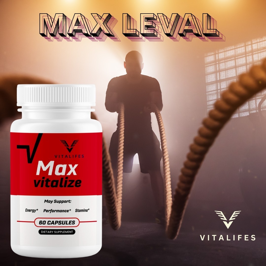 (4 Pack) Max Vitalize Advanced Male Support Supplement MaxVitalize 60 Capsules