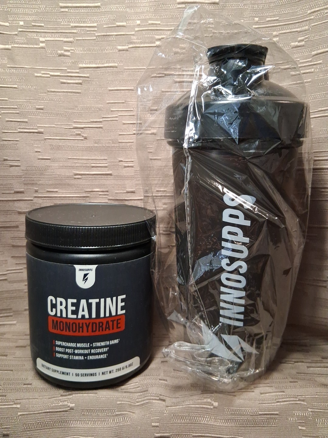 Innosupps Inno Supps Creatine Monohydrate 50 Servings 8.8oz Exp10/26 w/2-Bottles