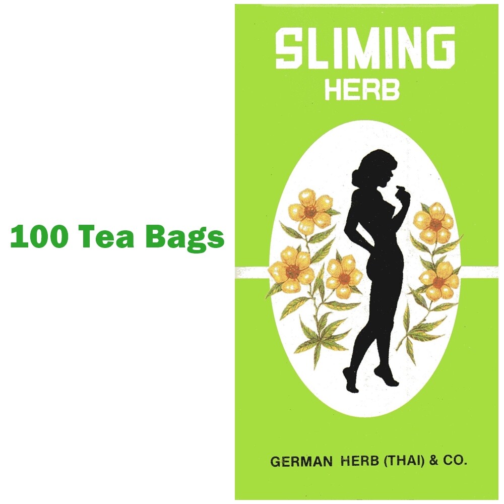 100 Slimming German Sliming Herb Tea Bags Natural Weight Loss Laxative