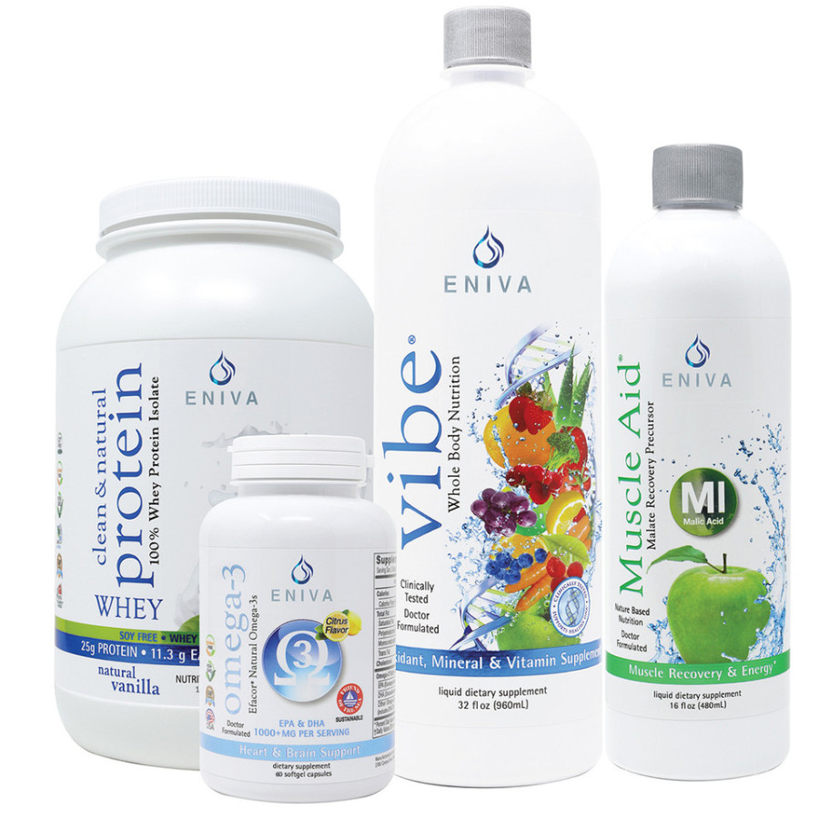 Eniva Fitness Bundle Product Set ( 4 items ) – New/Sealed