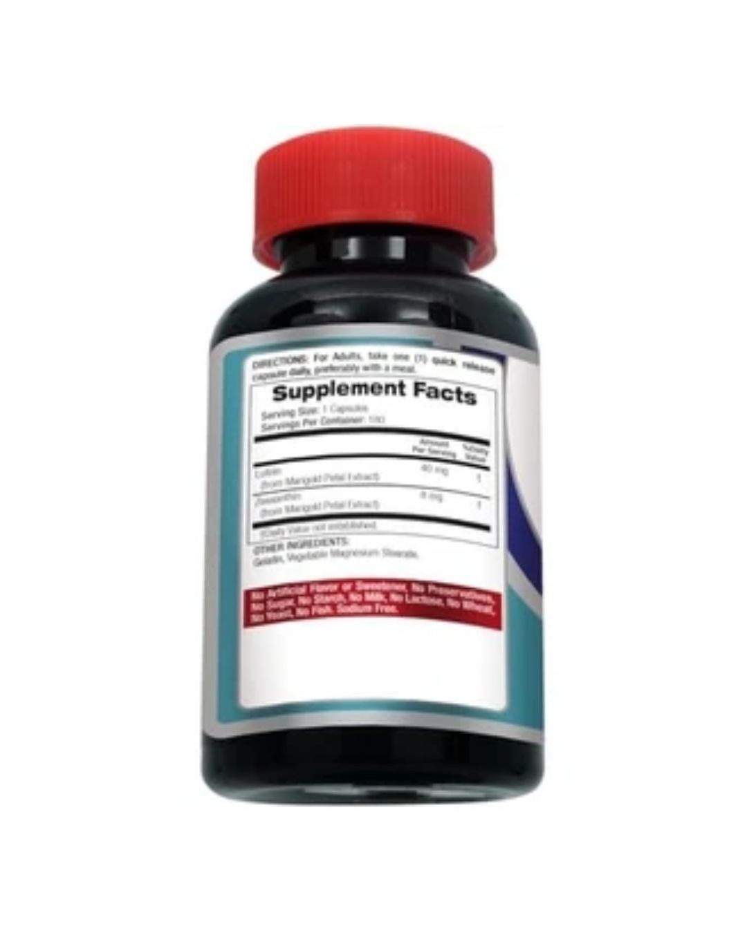 Lab | Lutein |180 Capsules |40 Mg| Lutein 40Mg | Lutein and Zeaxanthin Supplemen