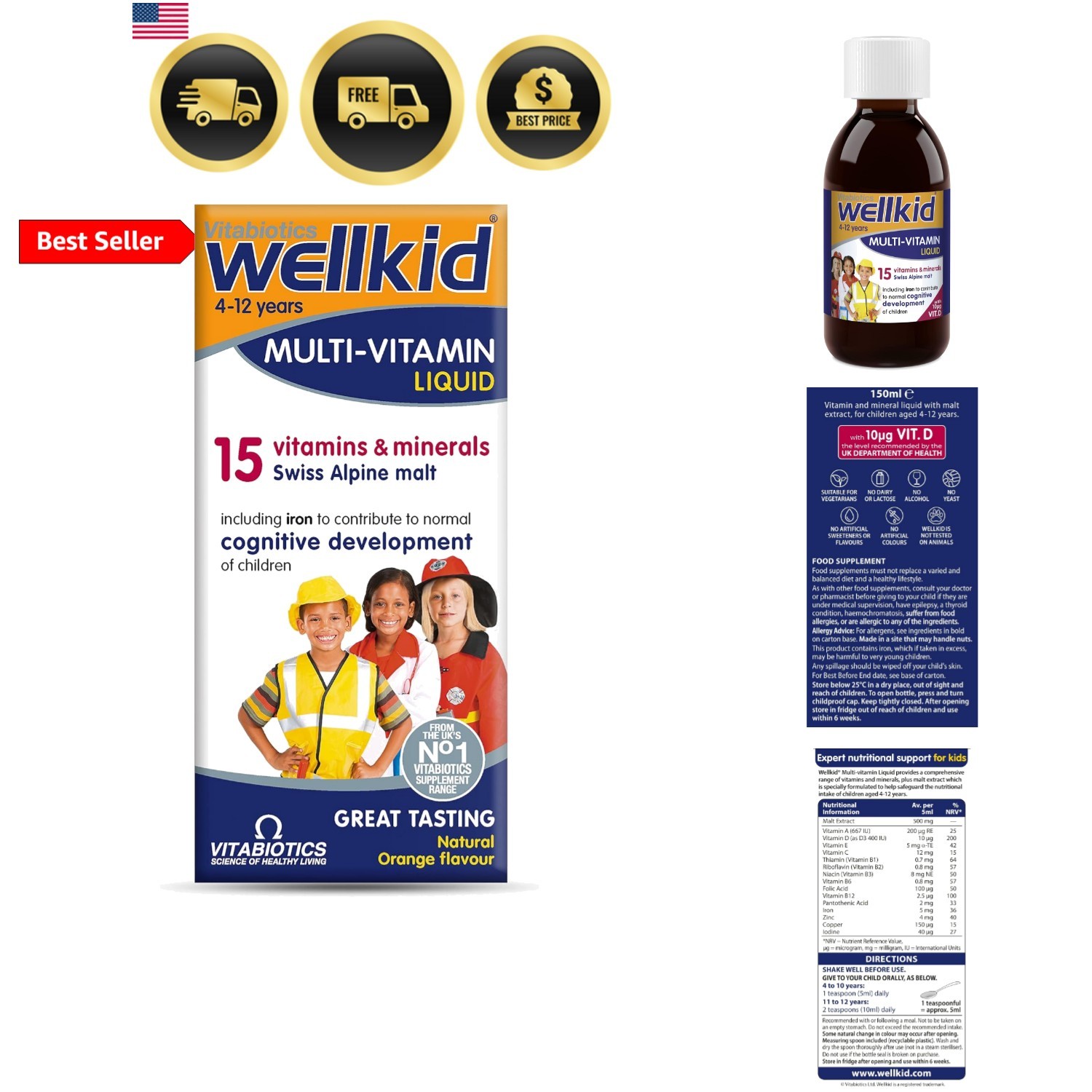 by Multi-Vitamin Liquid 150ml