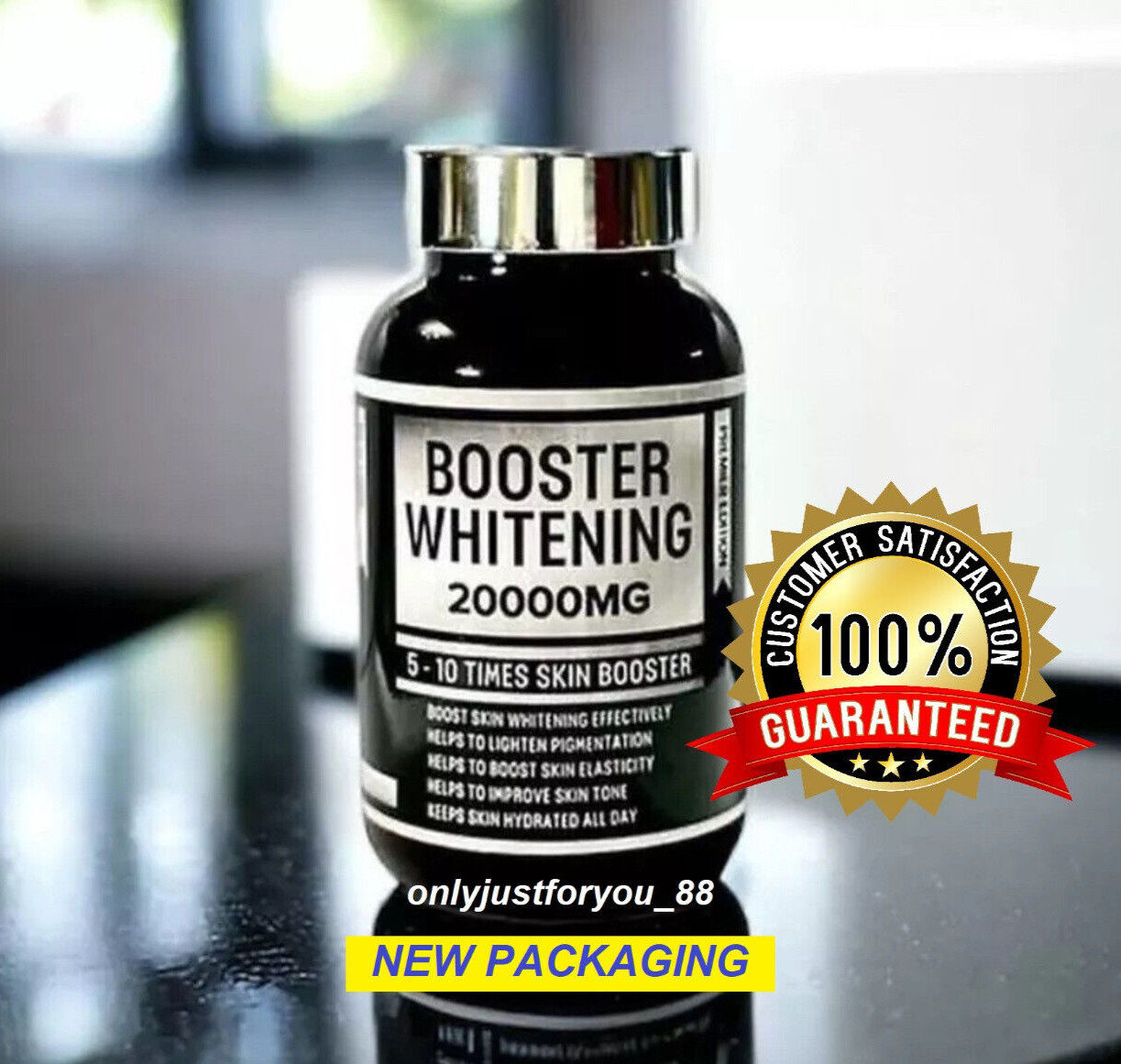 Premier Edition Glucenta Diamond Booster Whitening Skin 20000mg DHL EXPRESS