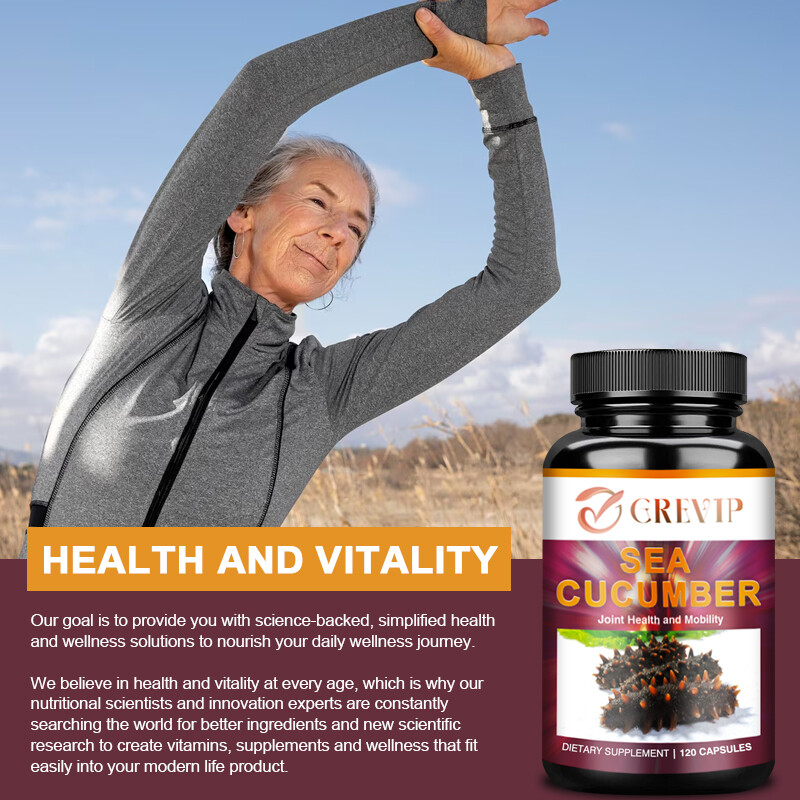 Sea Cucumber 1000mg – Supports Cartilage Protection and Connective Tissue Health