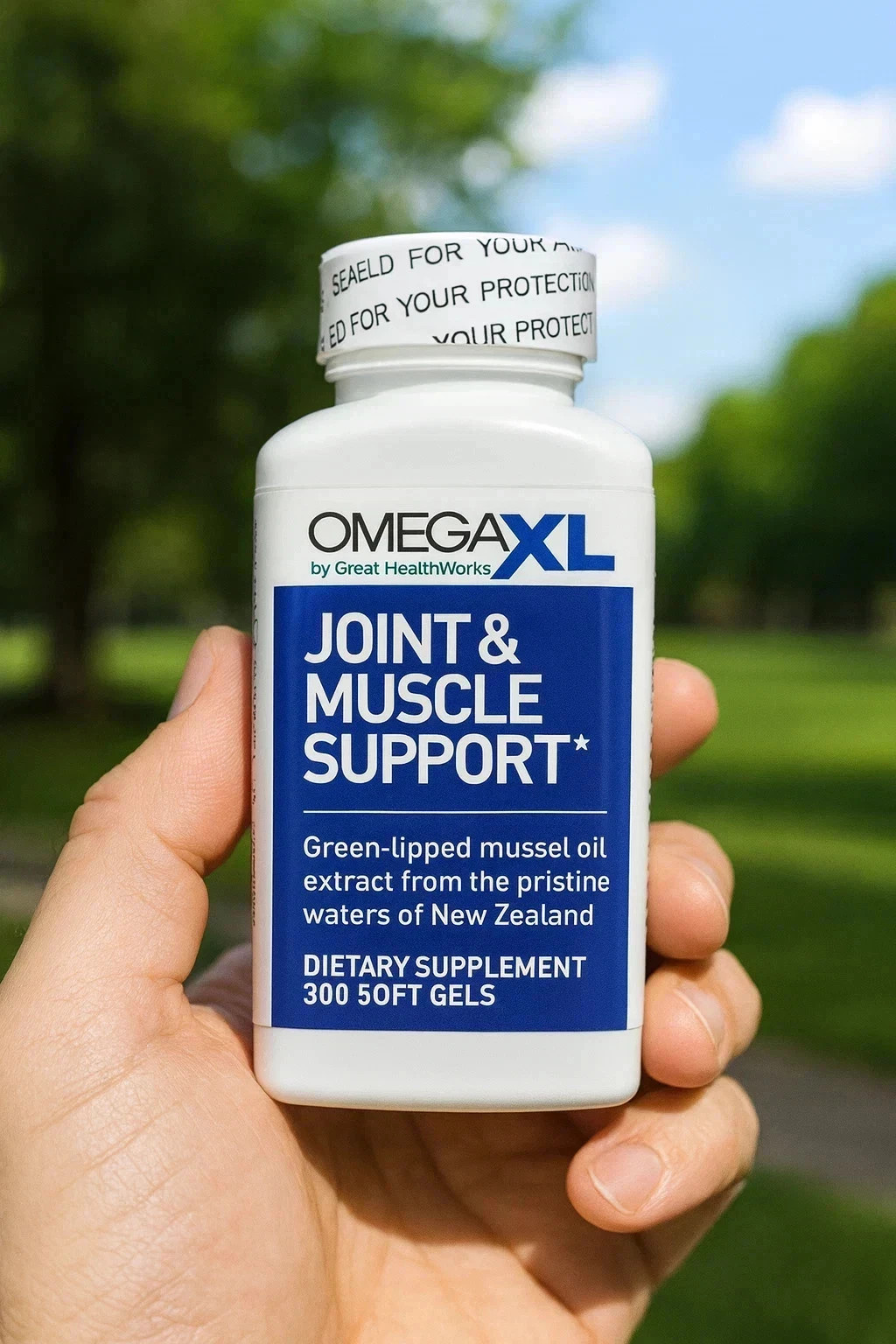Omega-XL 300 Count Softgels Joint Pain Relief, Potent Small Softgel