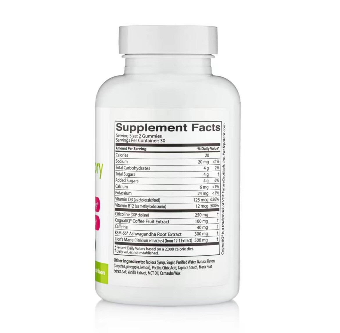 Focus & Memory Gummies – Improve Memory, 60 Count, Fitness Supplement