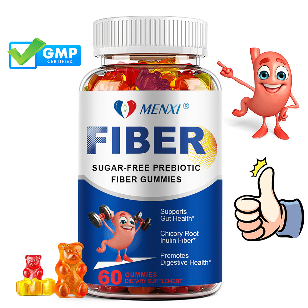 Fiber Gummies Sugar Free, Supports Digestive Health & Supports Regularity