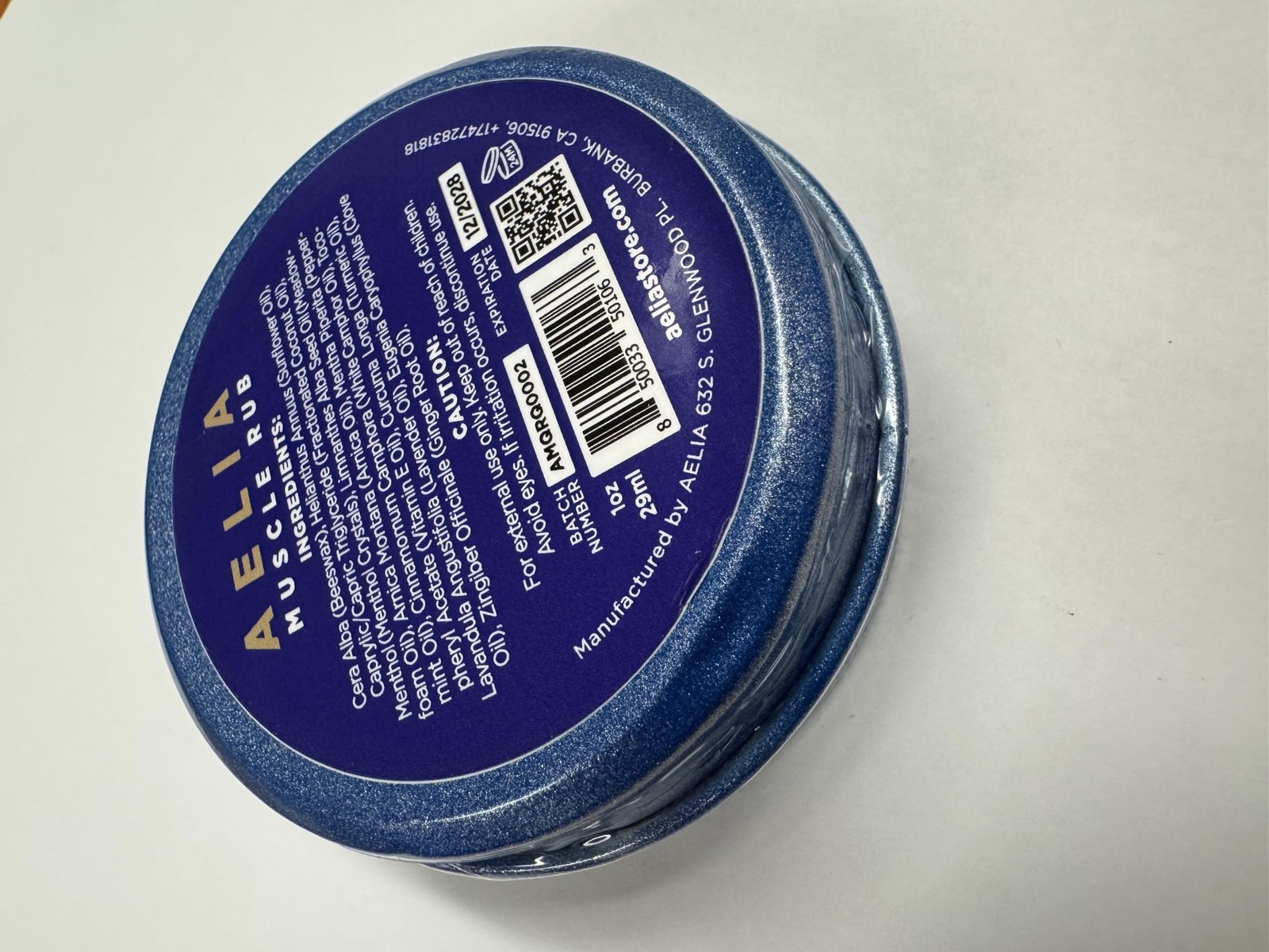 Sore Joint & Muscle Rub | Fast Acting Intensive Muscle Balm with Hemp Menthol…