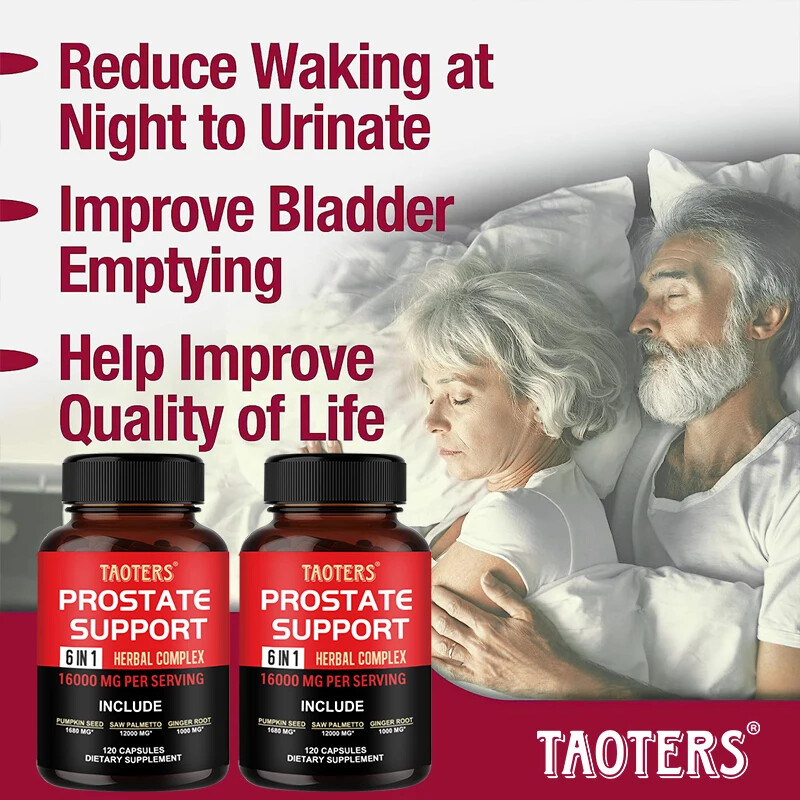 Saw Palmetto Extract 600mg | 120 Capsules | Prostate Supplement | by Taoters