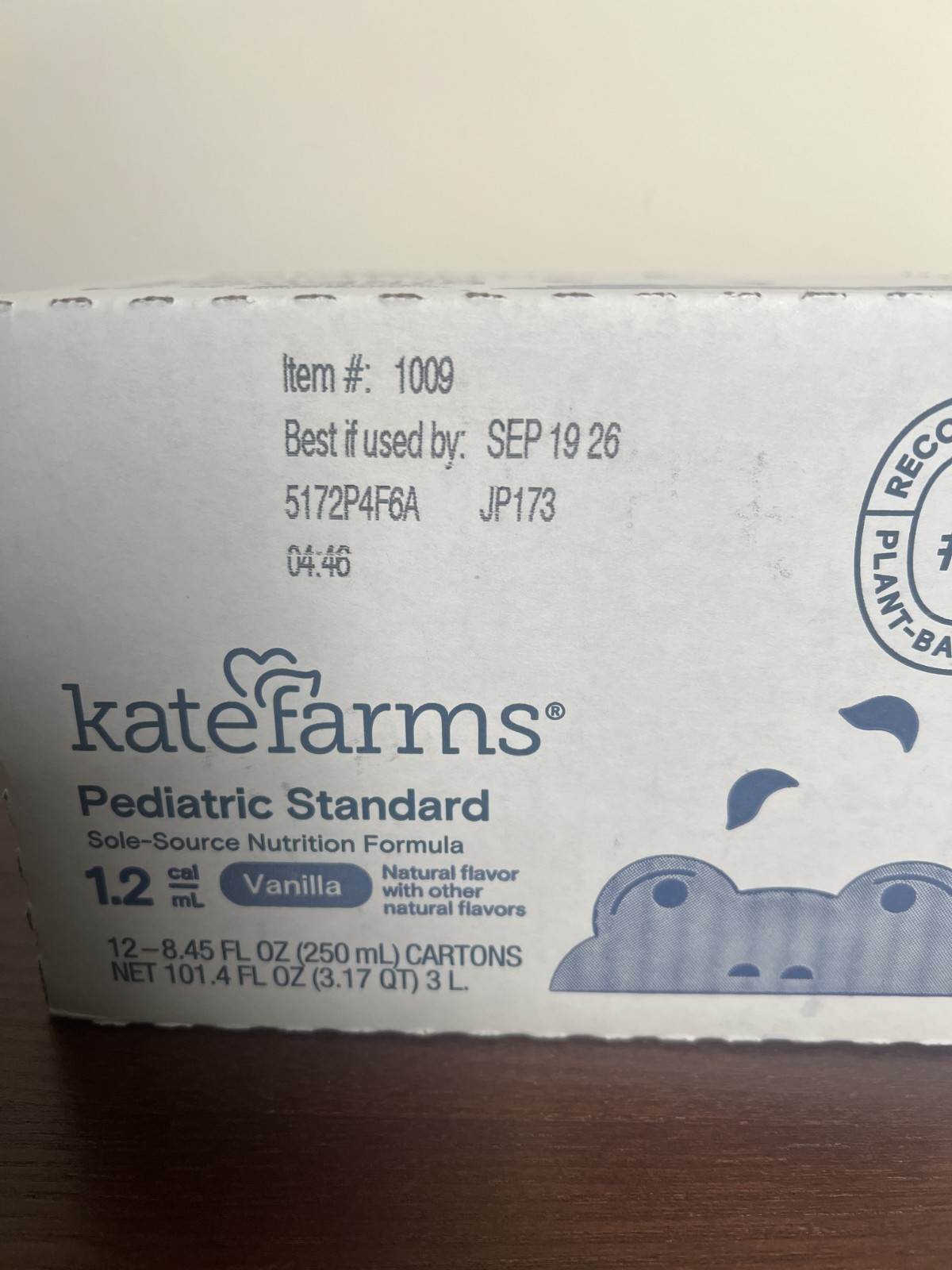 Kate Farms Pediatric Standard 1.2 Vanilla & Chocolate -EXP 09/26 & 10/26 – 24 Ct