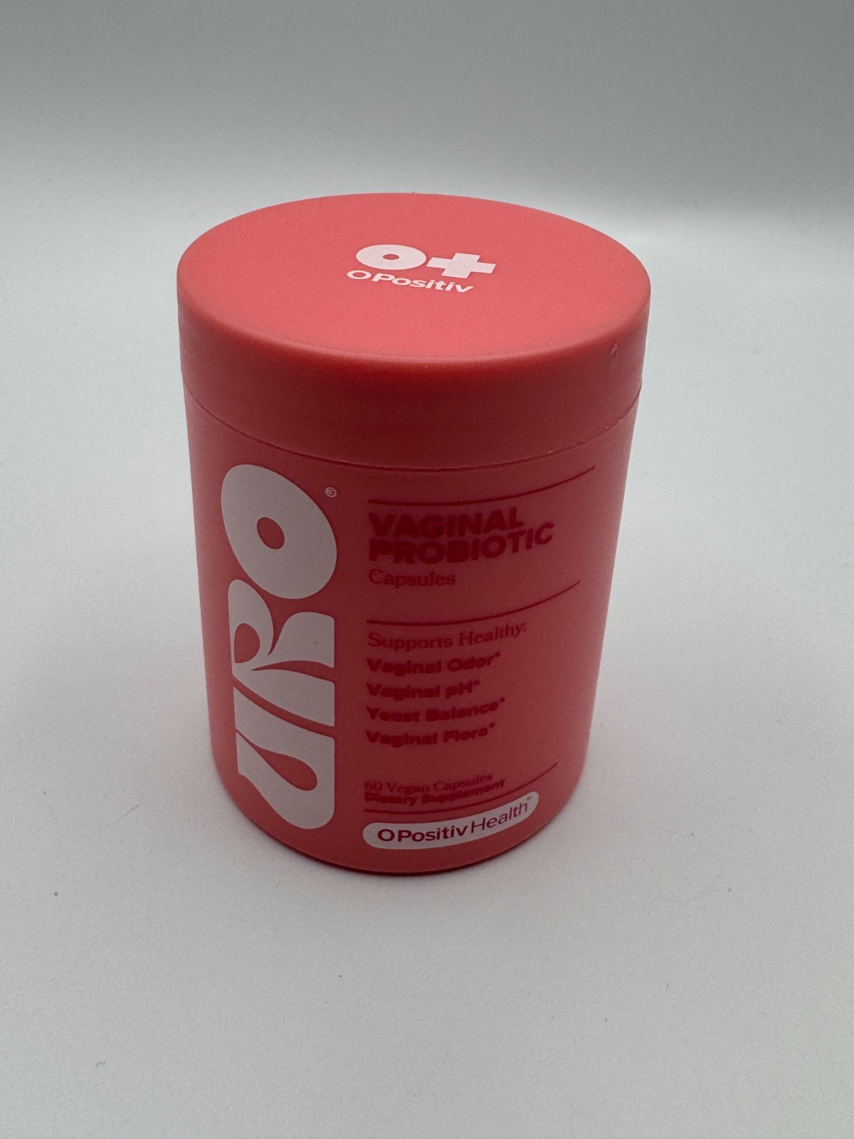 URO Vaginal Probiotic Capsules 60 Vegan pH Balance Odor Yeast Flora Fresh