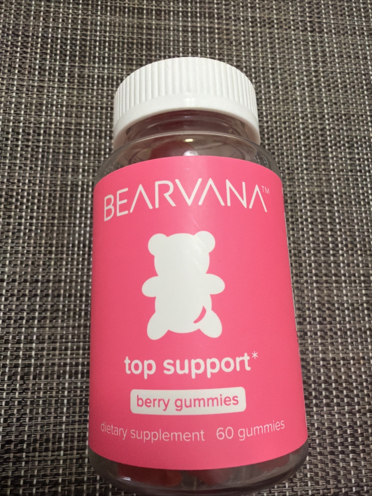 BEARVANA Top Support Berry Gummies 60 Gummies BRAND NEW SEALED EXP 01/31/2027